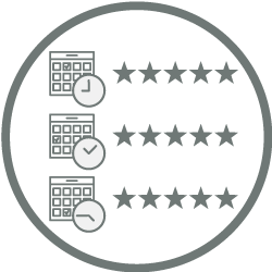 Icon MOLIRIS Field Service Management – Technische Details – Rating von Terminvorschlägen